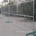 Fencing mobile galvanizzato a catena temporanea